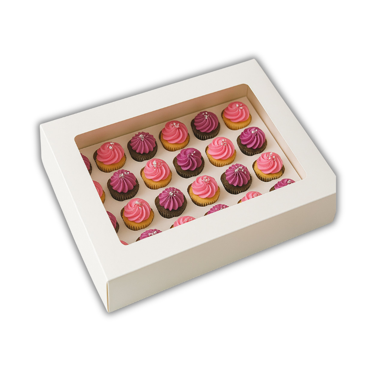 Custom Mini Cupcake Boxes
