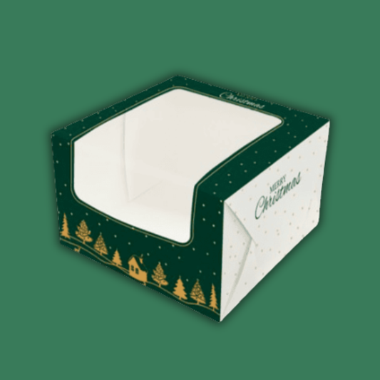 Custom 6 Inch Cake Box with Window
