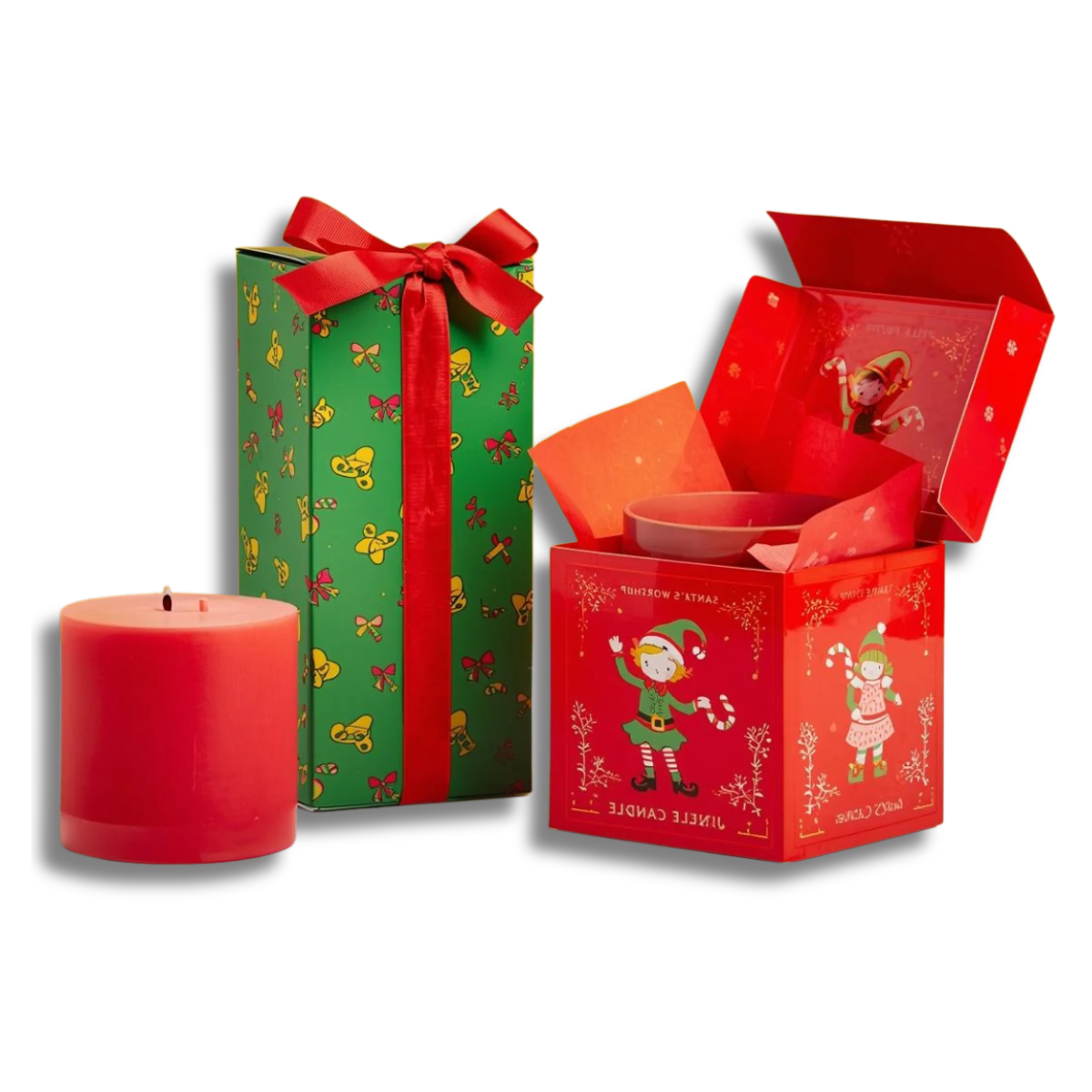 Christmas Candle Boxes