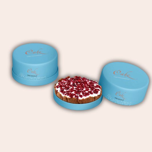 Custom Round Cake Boxes for Safe and Elegant Cake Packaging