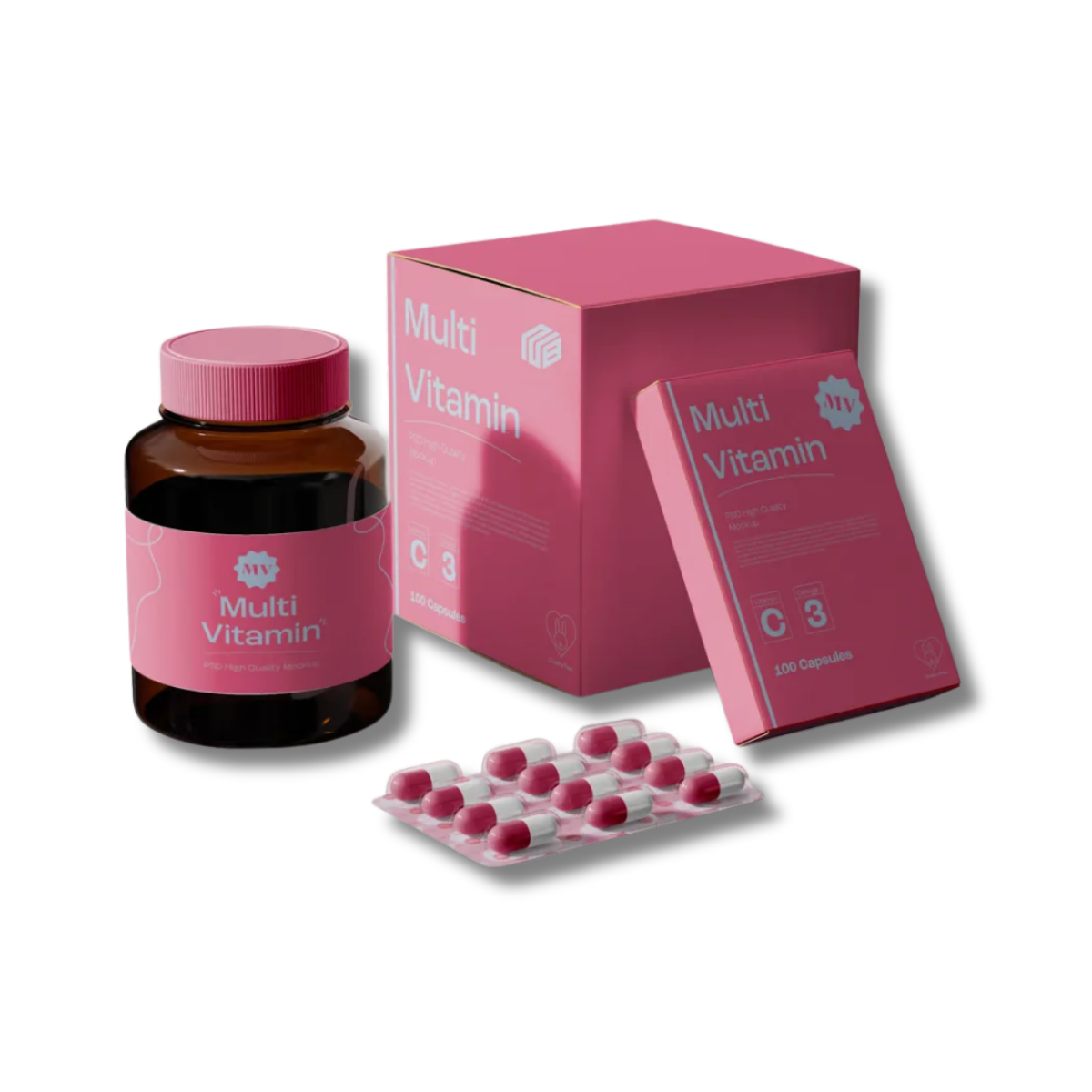 Custom Vitamin Boxes